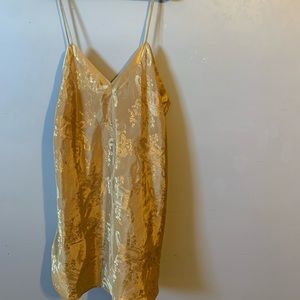 ✨vintage gold slip✨